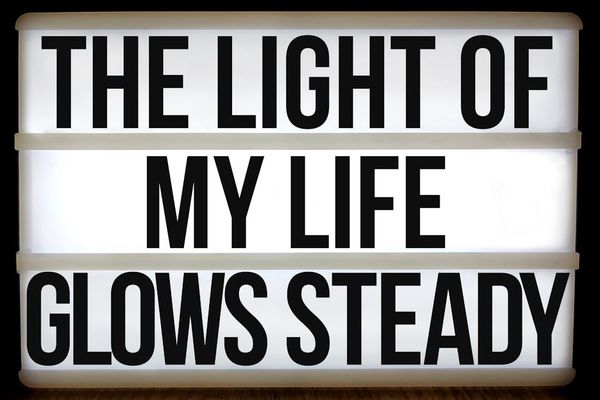 Conceptual image of a steady path and consistency